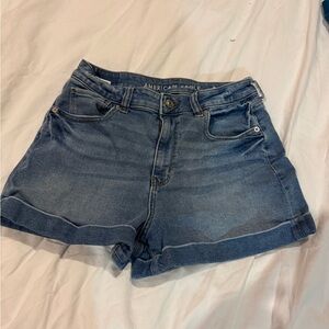 American Eagle Outfitters Women's Classic Blue Jean Shorts